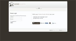 Desktop Screenshot of portal.home-hunts.com